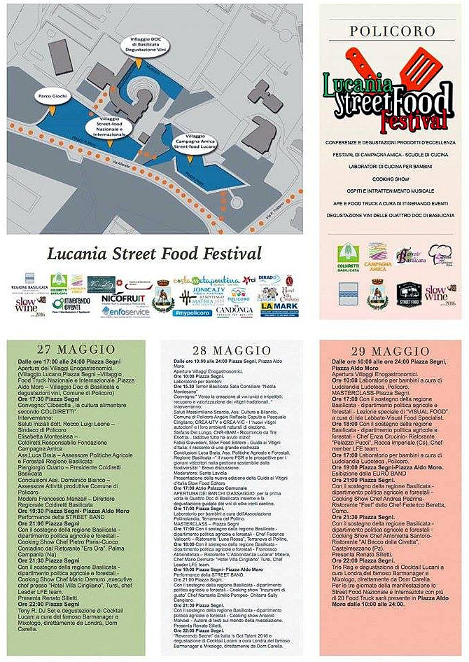 lucania street food festival Policoro