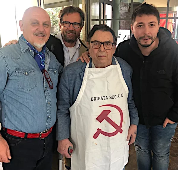 Giorgio e Gil Grigliatti con Paolo Mandelli e altri